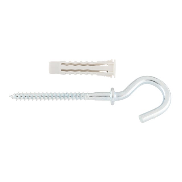 TACO NYLON UNIVERSAL 6 MM. CON GANCHO. 5 UDS