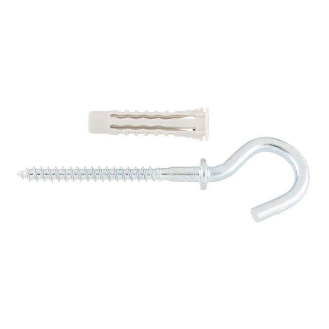 TACO NYLON UNIVERSAL 6 MM. CON GANCHO. 5 UDS - 1