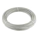CABLE ACERO GALVANIZADO PLASTIFICADO 6 X 7 + 1  2   4 MM CABLES Y ESLINGAS. 50 M - 1