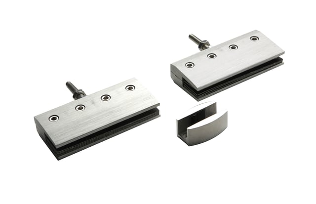 PINZAS PARA PUERTA DE CRISTAL CORREDERA