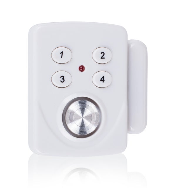 ALARMA MAGNETICA PARA APERTURA DE PUERTA/VENTANA CON CODIGO