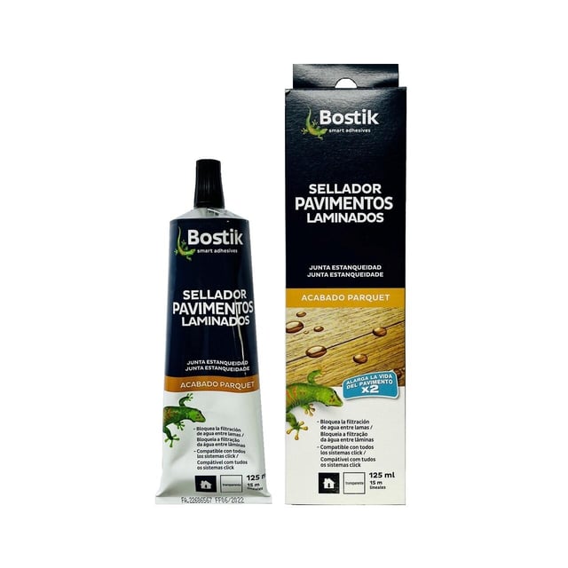 MASILLA PARA PAVIMENTOS LAMINADOS 125ML TRANSPARENTE