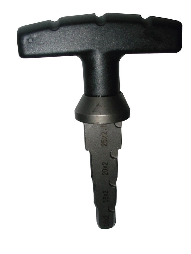 CALIBRADOR ESCARIADOR TUBOS 16 - 25 MM