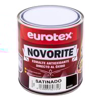 ESMALTE SINTÉTICO ANTIOXIDANTE SATINADO NOVORITE 750ML NEGRO - 1