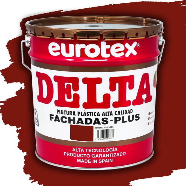 REVESTIMIENTO FACHADAS DELTA PLUS  20KG ROJO MAESTRANZA