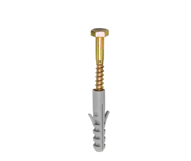CONJUNTO FIJACION CALENTADORES WL 10 X 80  MM. FISCHER. 2 UDS