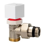 VÁLVULA TERMOSTÁTICA DOBLE REGLAJE ESCUADRA MACHO Ø 3/8