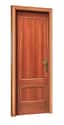 PUERTA ABATIBLE EN BLOCK RECHAPADA 82,5CM CIEGA DERECHA - 1