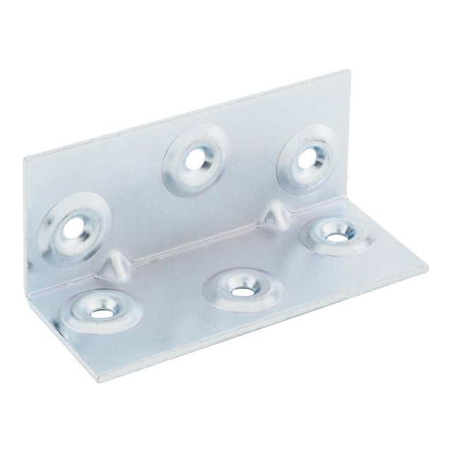 ESCUADRA DE  ANGULO  CINCADO 90 X 39 X 37 MM 2 UDS