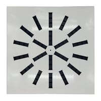 DIFUSOR ROTACIONAL QRT400 595X595MM - 1