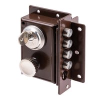 CERRADURA SOBREPONER 40  MM. 240 PINTADA IZQUIERDA JIS - 1