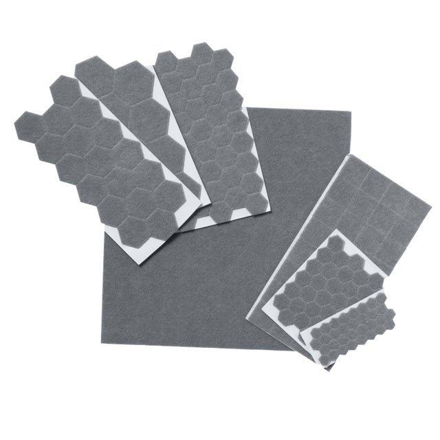 FIELTRO ADHESIVO 2MM GRIS 175UDS