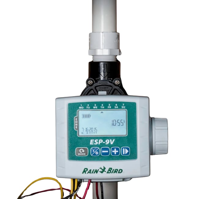 PROGRAMADOR A PILAS CON ELECTROVÁLVULA 9V RAINBIRD - 1