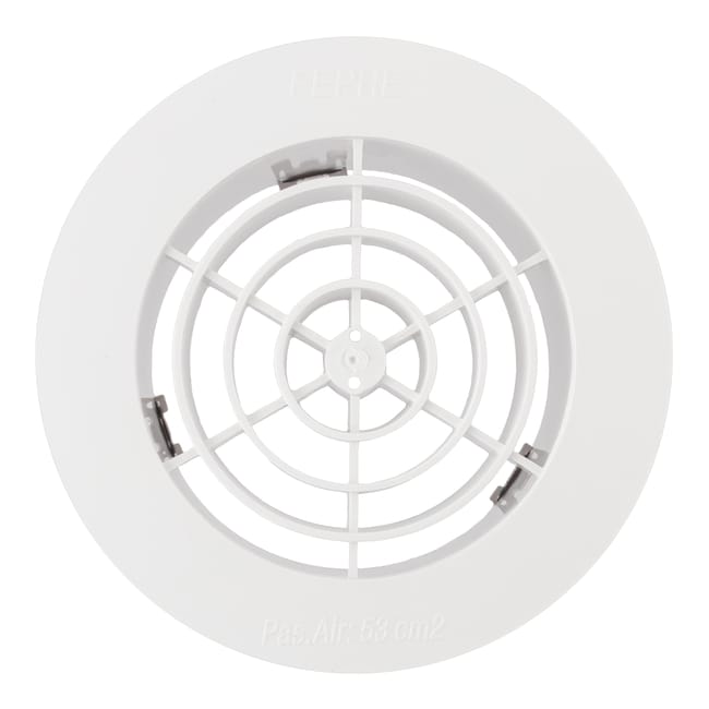 REJILLA DE VENTILACION EMPOTRABLE PLASTICO  110  MM - 1