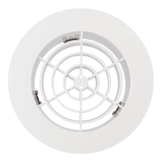 REJILLA DE VENTILACION EMPOTRABLE PLASTICO  110  MM