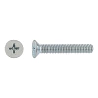 TORNILLOS MÉTRICOS PARA METAL CINCADOS 5X30MM. 200UDS - 1