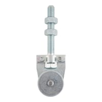 ROLDANA SIMPLE PARA PUERTA CORREDERA CARRIL U DE 40 MM - 1