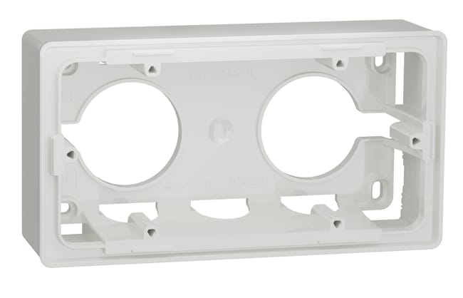 ZOCALO DOBLE SERIE NEW UNICA BLANCO - 1