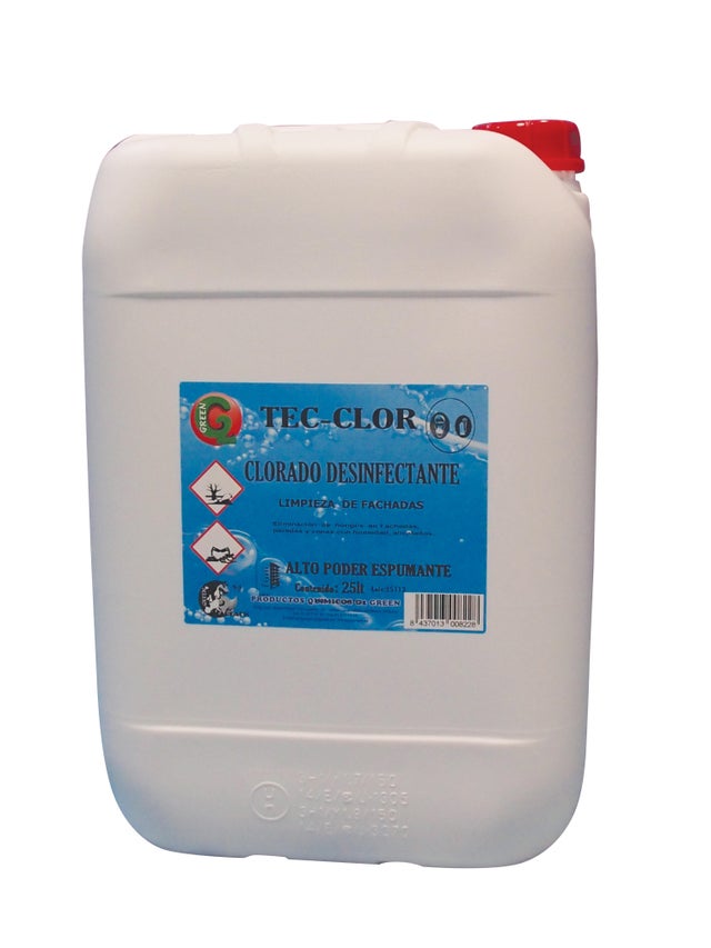 LIMPIADOR FACHADAS HIPOCLORITO 25L