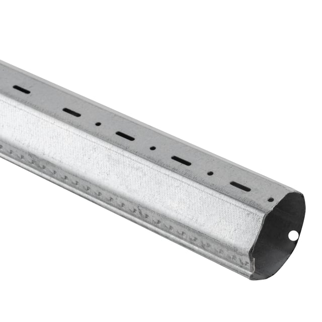EJE METALICO OCTOGONAL  40  MM PARA PERSIANA. 1.5 M