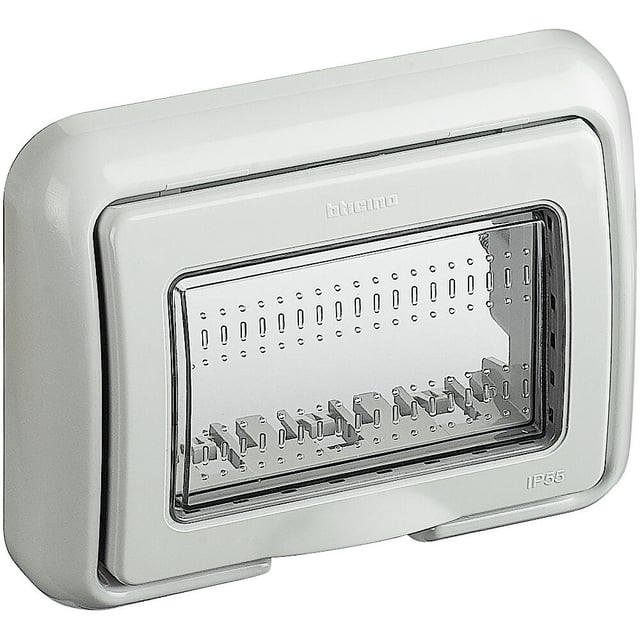 MARCO 3 MODULOS IP55 MATIX BLANCO