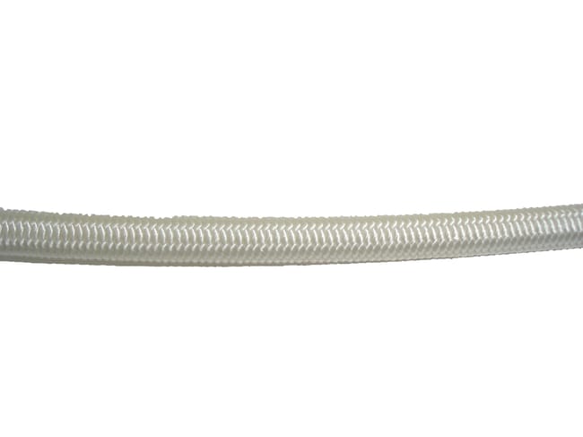 CUERDA ELASTICA POLIESTER 4  MM. BLANCO 1 M ROMBULL - 1
