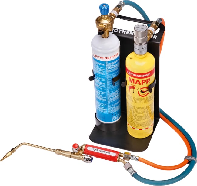 SET SOLDADURA AUTOGENA SIN GAS ROTHENBERGER INDUSTRIAL - 1