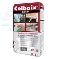 MORTERO REPARACION Y ALISADO R3 COLBAIX 20KG GRIS - 1