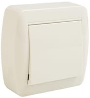 CONMUTADOR MURAL SUPERFICIE BLANCO - 1