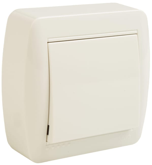 CONMUTADOR MURAL SUPERFICIE BLANCO - 1