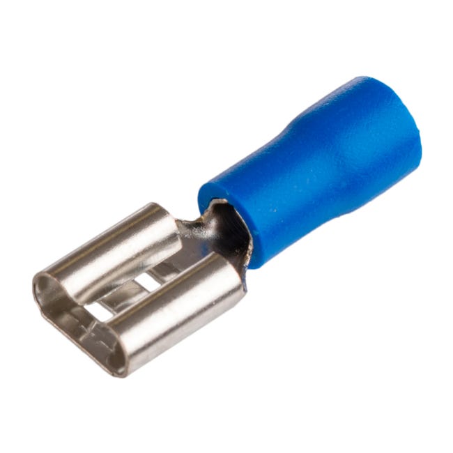 50 UD TERMINAL FASTON HEMBRA AZUL 2.5 MM - 1