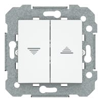 INTERRUPTOR PERSIANA SERIE VIVA BLANCO - 1