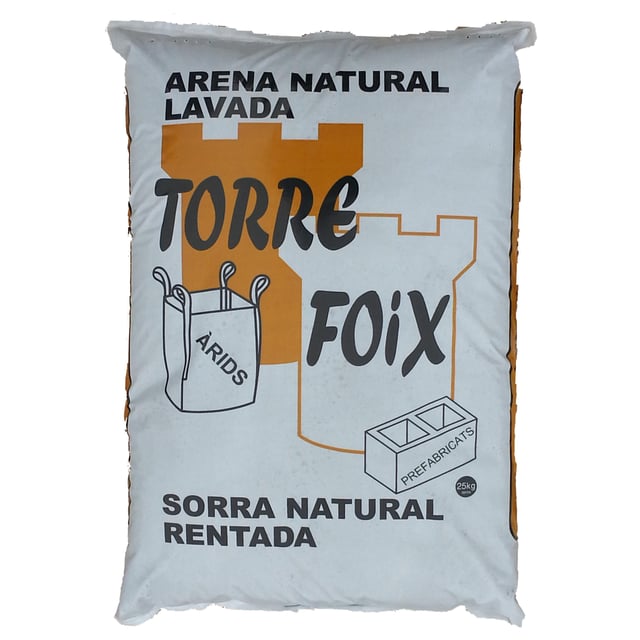 BIG BAG ARENA LAVADA  900 KG