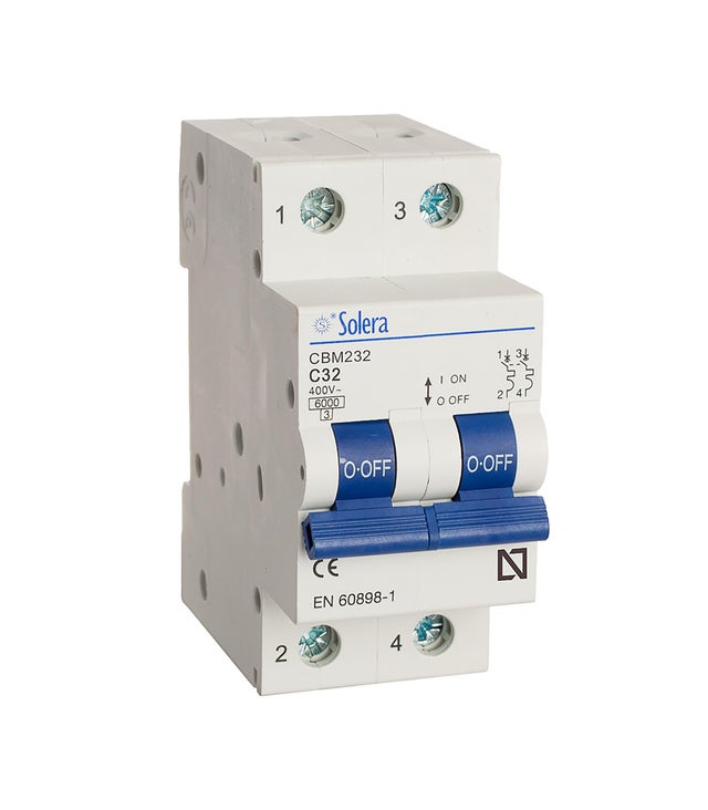 AUTOMÁTICO MAGNETOTÉRMICO 2P 32A SOLERA