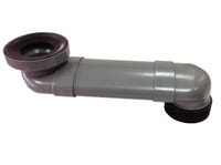 MANGUITO INODORO ACORTABLE PVC Ø350X160MM - 1