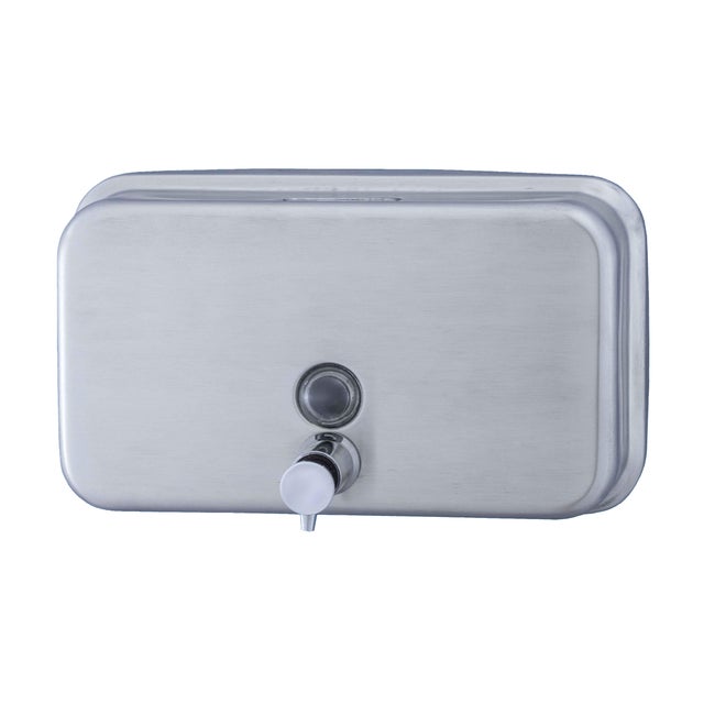 DOSIFICADOR JABON/HIDROGEL HORIZONTAL INOX 1L