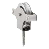 POLEA TENDEDERO ACERO INOXIDABLE CON  TIRAFONDO 22 X 40 MM. 2 UDS. - 1