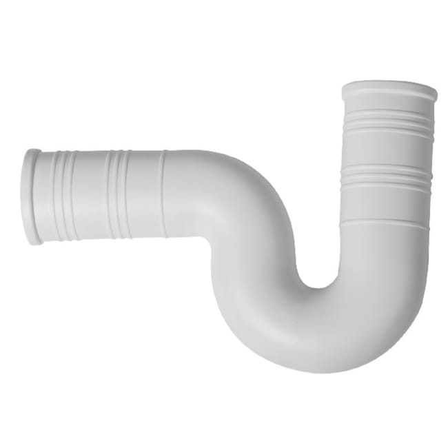 SIFON FREGADERO CURVO FLEXIBLE 1 1/2