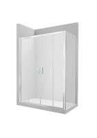 MAMPARA DE DUCHA LATERAL FIJO ROCA URA NEW 70CM PLATA - 1