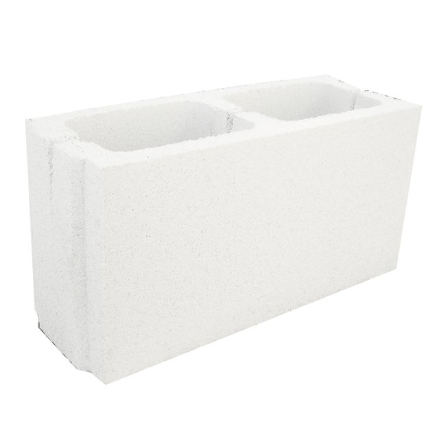 BLOQUE LISO HIDRÓFUGO BLANCO 40X15X20 CM