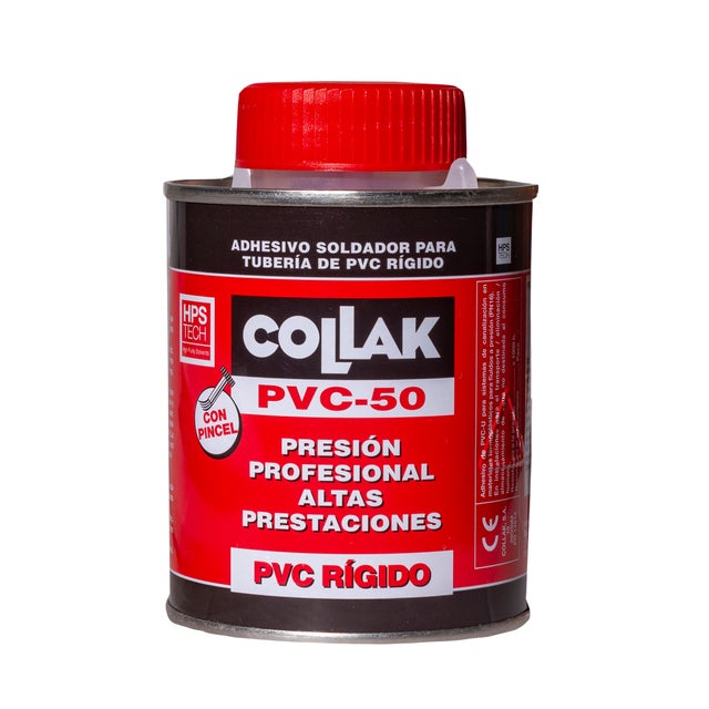 ADHESIVO PVC-50 PRESIÓN 250ML COLLAK