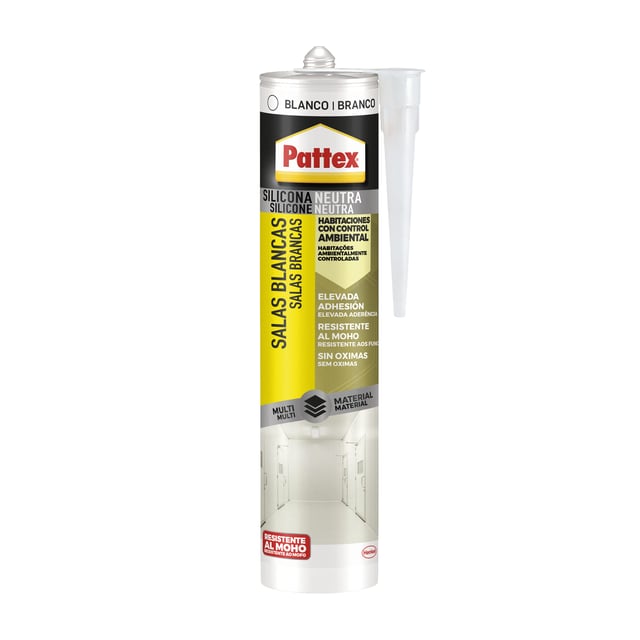 SILICONA NEUTRA PARA SALAS BLANCAS 280ML BLANCO