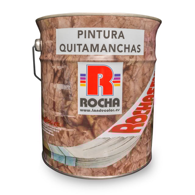 PINTURA QUITAMANCHAS AL DISOLVENTE ROCHA 5KG BLANCO