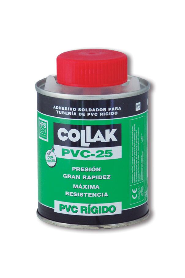 ADHESIVO PVC-25 PRESIÓN 250ML COLLAK