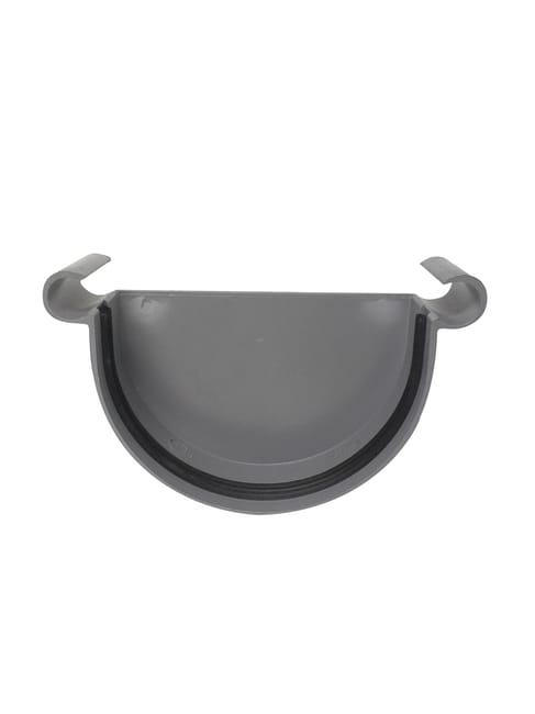 TAPA CANALÓN  DOBLE VOLUTA GRIS - 1