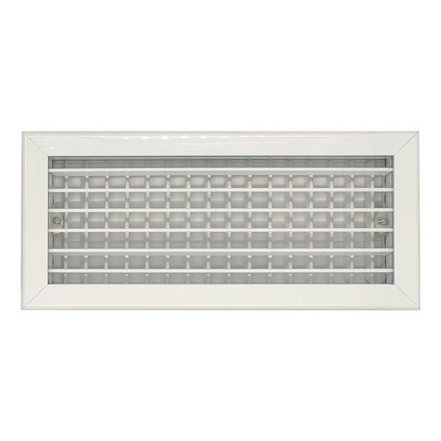 REJILLA IMPULSION DOBLE DEFLEXION 400X150MM