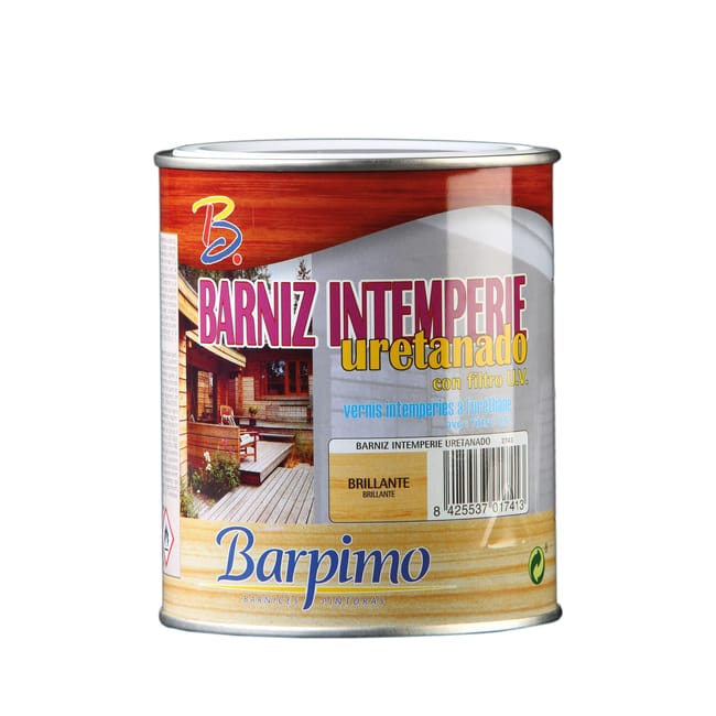 BARNIZ SINTÉTICO BRILLANTE URETANADO 750ML TECA - 1