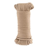 CUERDA POLIPROPILENO TRENZADA CON ALMA 5MM. 15M CAMEL ROMBULL - 1