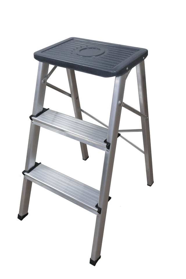 TABURETE DE ALUMINIO 3 PELDAÑOS