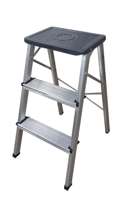 TABURETE DE ALUMINIO 3 PELDAÑOS - 1